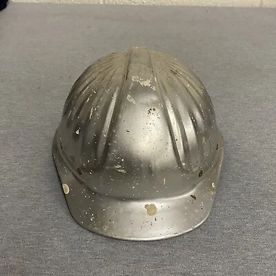 $39.99 • Buy Vintage Aluminum Metal Hard Hat Helmet 