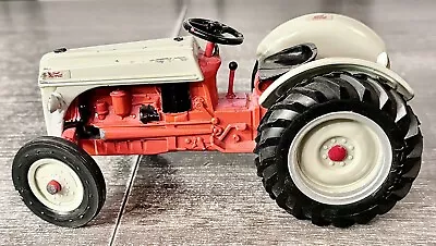 ERTL 1/16 8N Vintage Ford Farm Tractor Toy Golden Jubilee Model Red & Gray #1 • $24.55