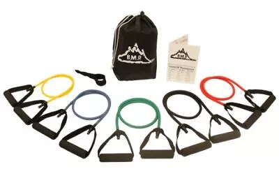 Black Mountain Products Resistance Band Set (Five 5 Bands Multi-Colored  • $52.34