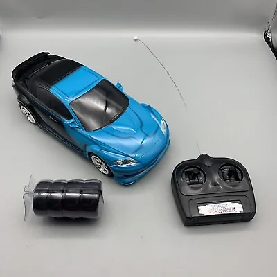 Nikko The Fast And The Furious Tokyo Drift RC Mazda RX-8 Black Blue 1:16 VIDEO • $77.99