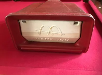 $1500 • Buy 1960's, McDonalds, Plastic Trash Can Cover (RARE) Slash Logo (Vintage)