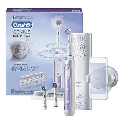 Oral-B Genius 9000 Electric Toothbrush - Orchid Purple • $188