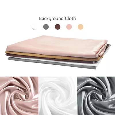 Artificial Silk Photo Shoot Background Cloth Jewelry Photography Backdrop Prop • $4.96