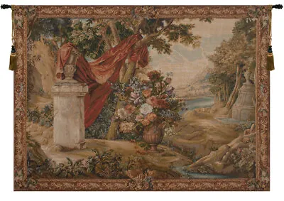 Medieval Tapestry Bouquet Au Drape No People Tapestry Wallhanging New 41x57 Inch • $898