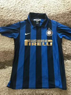 Inter Milan Limited Edition 100 Year Anniversary 2008 Football Shirt (Large) • £70