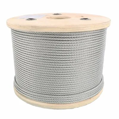 5/16  7x19 Galvanized Aircraft Cable Steel Wire Rope • $297.85