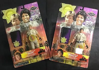 1998  Chips  Ponch & Jon 8  Figure Set With Accessories • $140