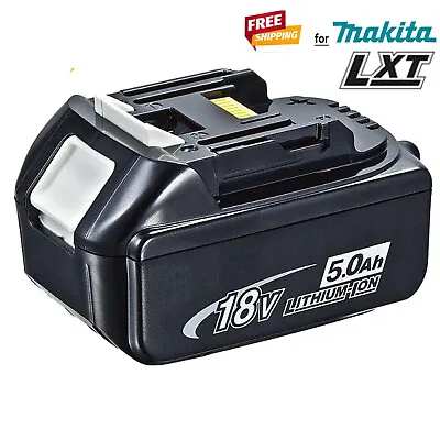 $36.99 • Buy For Makita 18v Battery 5.0Ah Li-Ion Cordless Multi Tool BL1860 LXT BL1850 BL1830