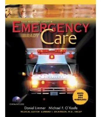 Brady Emergency Care AHA 10th Updated Edition By Limmer Dan|O'Keefe Michae.. • $15.02