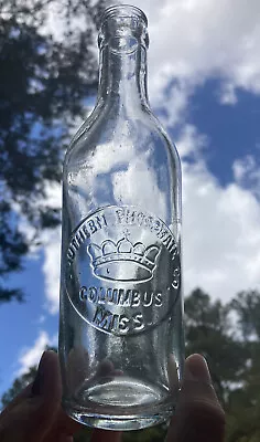 Antique SOUTHERN PHOSPHATE CO - COLUMBUS MISS Mississippi Picture Soda Bottle • $59.95