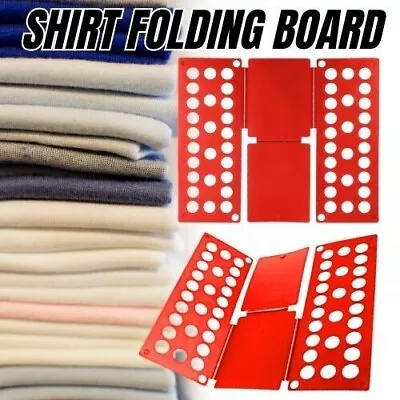 Adjustable T-Shirt Clothes Fast Folder Folding Artifact Board Organizer For Kids • $8.99