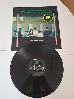 Cabaret Voltaire: I Want You 12  Vinyl Single Excellent Condition  • $5.04