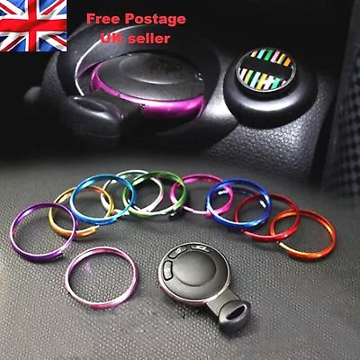 Ring For MINI Protective Aluminum R55 R56 R57 R58 R59 R60 Cooper Key Fob UK • £3.95