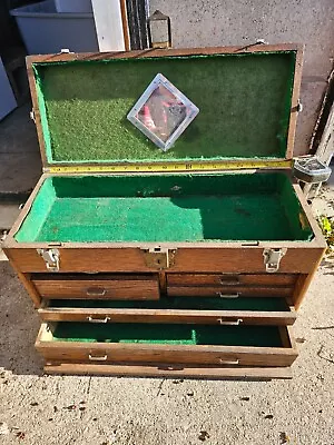 Wooden Machinist Tool Chest • $33