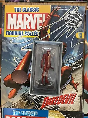 Eaglemoss The Classic Marvel Figurine Collection No.13 DAREDEVIL. Figure And Mag • £8.99