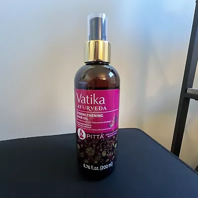 Vatika Ayurveda Strengthening Hair Oil 200ml (For PITTĀ) • $13.99