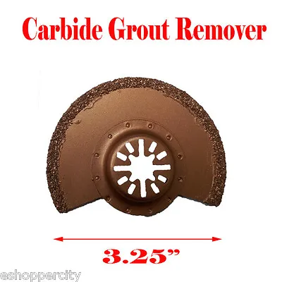 Carbide Grout Oscillating MultiTool Saw Blade For Dremel Bosch Fein Craftsman  • $6.99