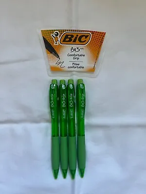 BIC BU3 Retractable Ballpoint Pen (one) Med. Point Asstd. Ink You Pick Color • $3.25