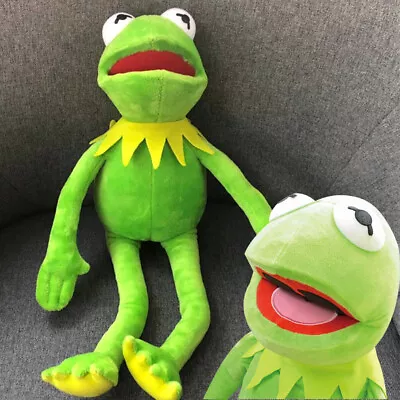 60cm Kermit The Frog Sesame Street Gift Muppets Children Kids Plush Toy Stuffed • $17.88