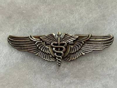USAAF Flight Surgeon Wings Sterling N.S. Meyers 3 Inch • $125
