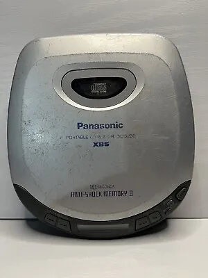 Panasonic Portable CD Player SL-S230 XBS - Silver - Untested • £14.99