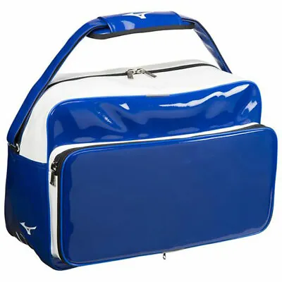 Mizuno JAPAN Football Volleyball Baseball Enamel Shoulder Bag 1FJD9023 Navy • $75.05