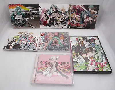 VOCALOID 7CDs VOCAROCK Collection 12345 Try! & Loves IA Japan Hatsune Miku • $119.99