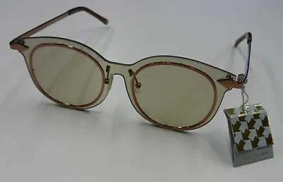 Karen Walker Miss Persimmon 1801771 51-20 145 Rose Gold/Clear Sunglasses NEW • $59.99