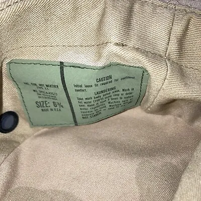 Military Issue Bonnie Hat Desert Camo  Size 6 3/4 • $6