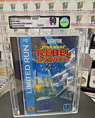 Super Star Wars Rebel Assault Limited Run Sega CD VGA WATA CGC NES SNES Genesis • $220