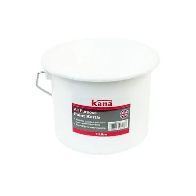 Kana Plastic Paint Kettle 1L • £5.65