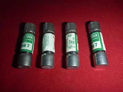 Lot Of 4 New Bussmann Fusetron FNM-7 Fuses FNM7 Fuse Tron 7 Amp • $16