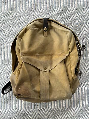 Filson Journeyman Backpack | Tin Cloth & Rugged Twill | Patina | Rare- UK Seller • £28