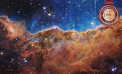 New Carina Nebula James Webb Space Telescope 2022 Image Print Premium Poster • $93.90