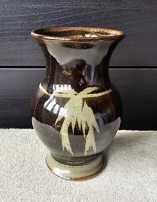 Eddie Curtis Studio Pottery Stoneware Vase 14cm Tall • £17.50