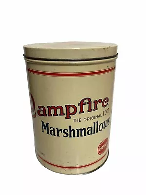 Vintage Borden CAMPFIRE Marshmallows TIN 1920's Replica Can 16oz Finest Quality • $32.99