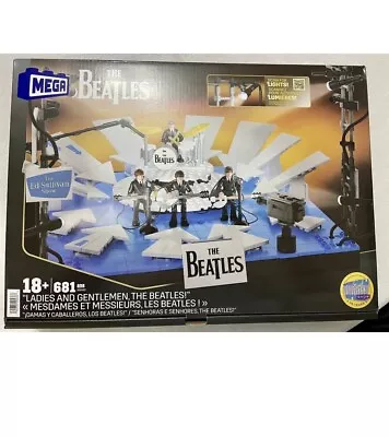 Mega Showcase Ladies & Gentlemen The Beatles! Ed Sullivan Show Stage Lighted • $159.90