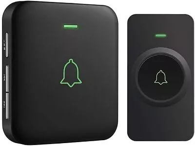 Wireless Doorbell AVANTEK 1000ft Long Range Door Bells Mini IP55 Waterproof • £13.84