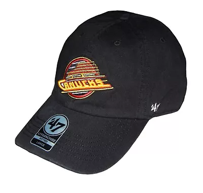 VANCOUVER CANUCKS NHL '47 BRAND Hat Adult S (Small) Franchise Fitted Cap $30 NWT • $14.99