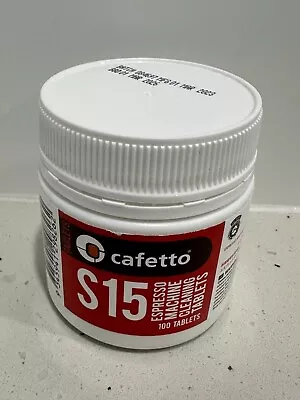 CAFETTO S15 Espresso Coffee Machine Cleaning Tablets X100 Automatic Cleaner NEW • $16.75