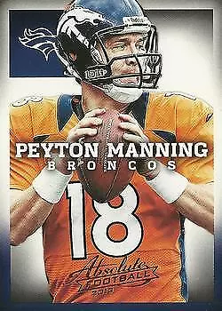 2013 Panini Absolute Peyton Manning Denver Broncos • $1.99