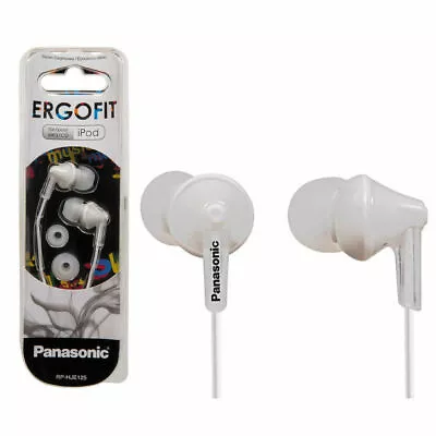 £7.75 • Buy Panasonic RP-HJE125E-W In Ear Headphones - White