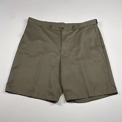 Haggar Shorts Men’s 38 Olive Performance Chino MEASURES 40 • $11.87