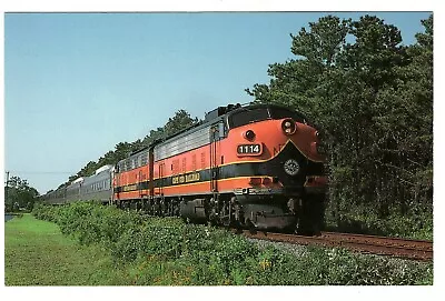 Postcard Train Cape Cod Scenic Railroad Unit 1114 Vintage • $4.98