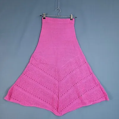 Sofia Vergara Women's Knitted Flare Skirt Pink Size XS • $9.84