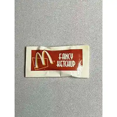 McDonald's Play Pretend Food Drive Thru Vintage Fancy Ketchup Packet Puffed • $15