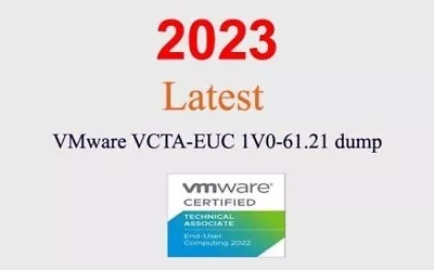 VMware VCTA-EUC 1V0-61.21 Dump GUARANTEED (1 Month Update) • $15