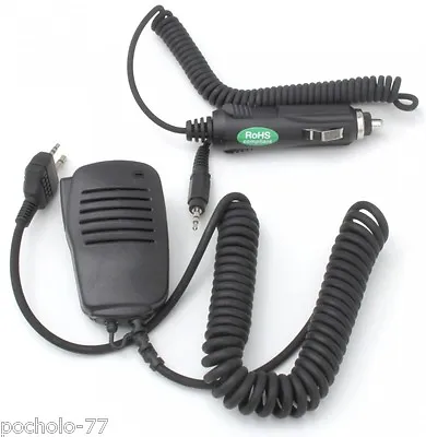 Micro Of Hand + Charger Car For Midland GXT1050 GXT1000 GXT860 GXT850 800 • $29.18