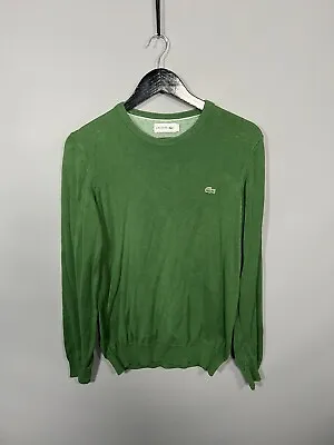 LACOSTE Jumper - Size 3 - Small - Green - Great Condition - Men’s • £29.99