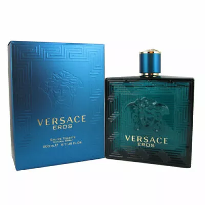 Versace Eros Men Cologne Spary 6.7 Oz 200 Ml New In Sealed Box • $94.95